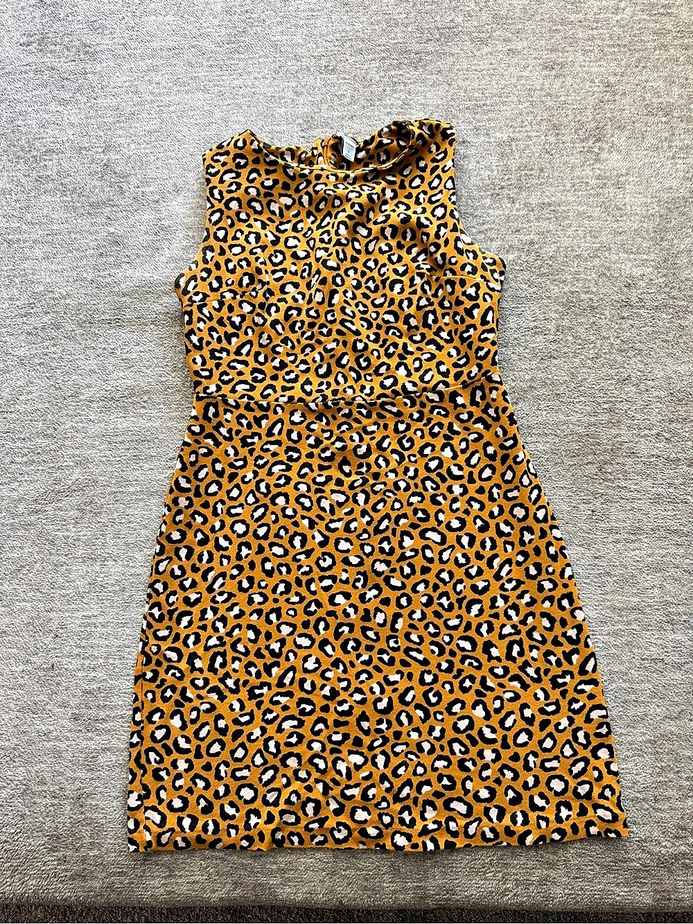 Old Navy Leopard Print Mini Dress Size Small